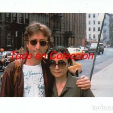 Fotos de Cantantes: THE BEATLES: JOHN LENNON YOKO ONO-FOTO ORIGINAL NEW YORK 1980-COLECCIONISTAS. Lote 145325606