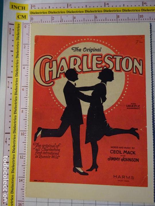 Fotos de cantantes: POSTAL DE M&Uacute;SICA. A&Ntilde;O 1988. RETRO VINTAGE ANTIGUA CANCI&Oacute;N. CHARLESTON. BAILE. 2103