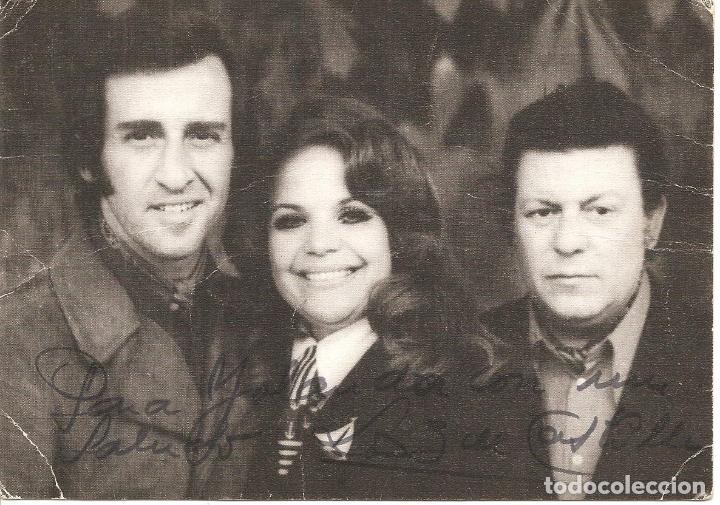 Fotos von Musikern: FOTO-POSTAL, LOS TRES DE CASTILLA, DISCOS PHILIPS, CON DEDICATORIA Y AUT&Oacute;GRAFO