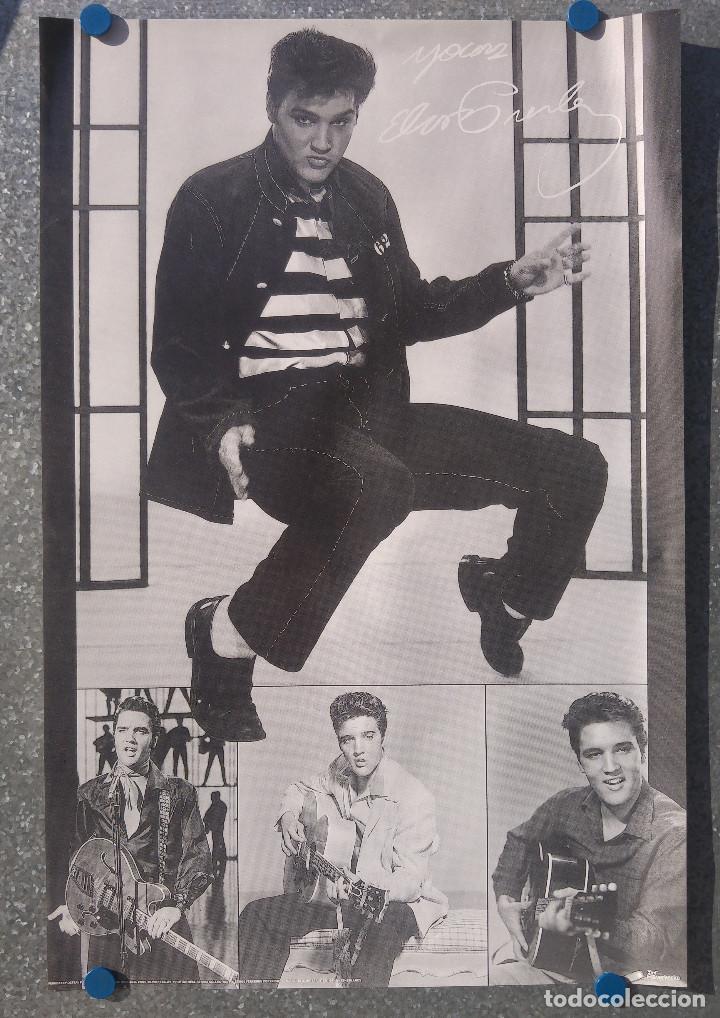 Fotos de cantantes: ELVIS PRESLEY - VERKERKE POSTER - PRINTED IN NETHERLANDS - A&Ntilde;O 1990