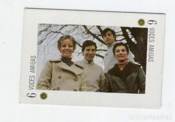 Photos de Chanteurs et Chanteuses: TELE BANCO CANCI&Oacute;N: CROMO *VOCES AMIGAS*