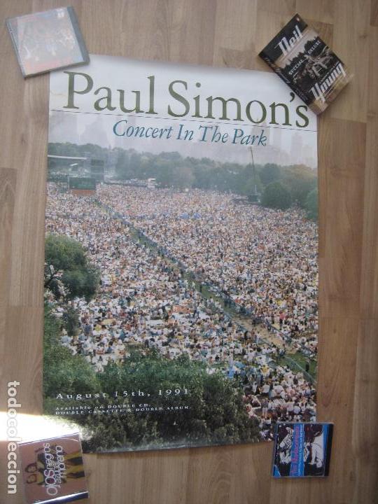 Photos of Singers: PAUL SIMON POSTER CARTEL OFICIAL COMPA&Ntilde;IA 60 X 80 CMS - SIMON & GARFUNKEL -