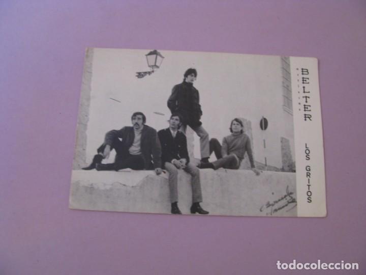 Photos de Chanteurs et Chanteuses: ARTISTAS BELTER. LOS GRITOS. 16X10,5 CM.