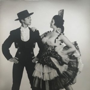 Pareja de Baile Español 23,9x17,9 cm