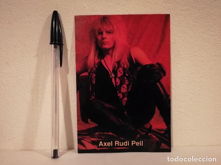Fotos von Musikern: TARJETA -10*15- AXEL RUDI PELL - COLE - HEAVY METAL - HARD ROCK