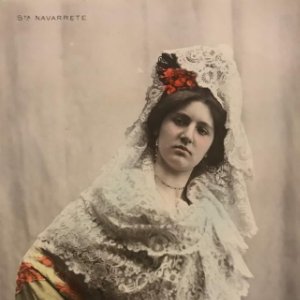 1906 Sta. Navarrete. Fotografía / Tarjeta postal original.
