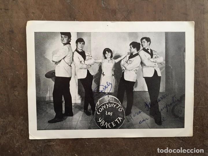 Photos of Singers: POSTAL DEDICADA CONJUNTO LOS YBACETAS O YRACETAS