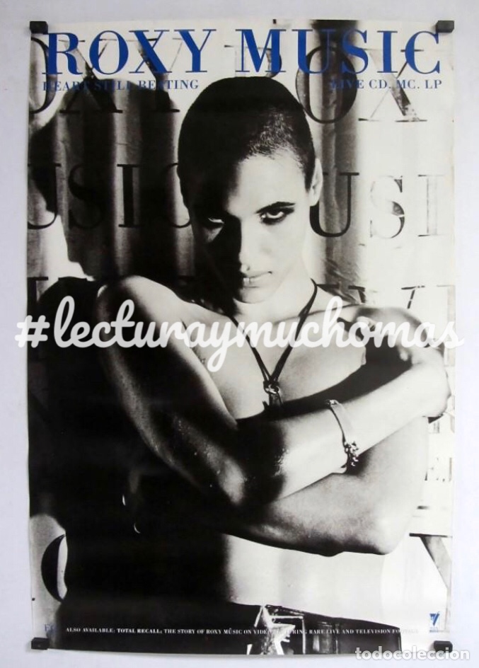 Roxy Music Heart Still Beating Cartel Historico Buy Postcards And Photos Of Singers And Bands At Todocoleccion