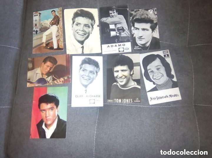 Photos de Chanteurs et Chanteuses: CANTANTES EXTRAJEROS LOTE 9 POSTALES A&Ntilde;OS 60