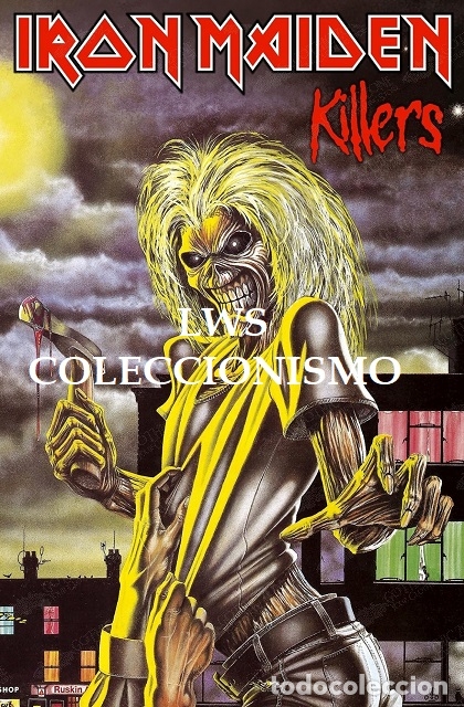 Iron Maiden Killers Publicidad Carteles Image Buy Postcards And Photos Of Singers And Bands At Todocoleccion