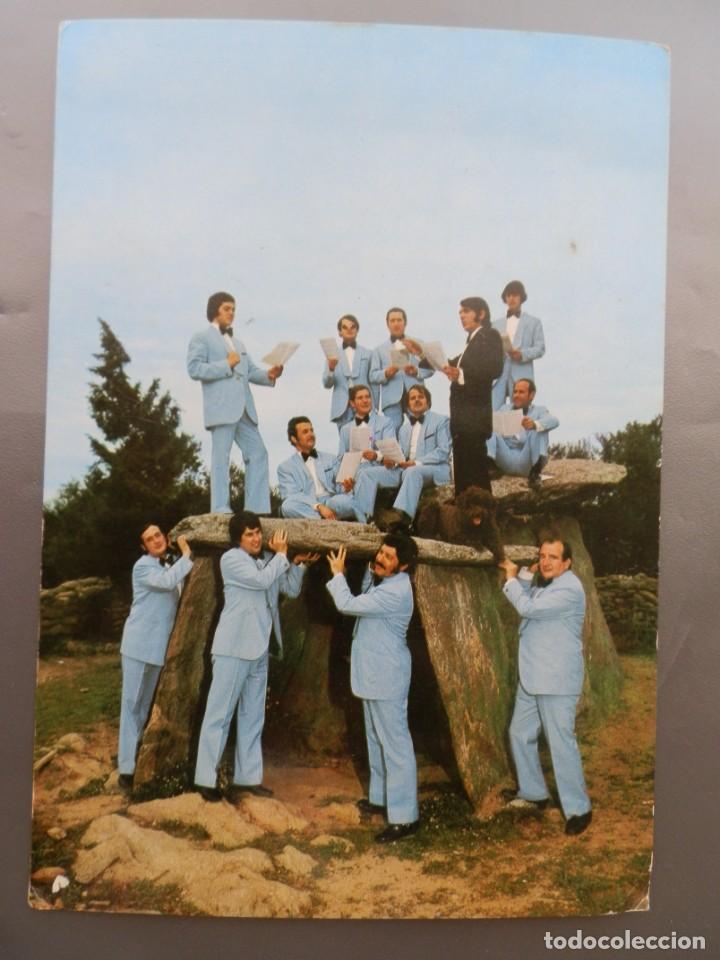 Foto di Cantanti: ANTIGUA FOTO POSTAL MUSICAL COBLA ORQUESTA LA PRINCIPAL DE GERONA.
