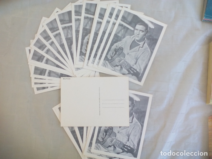 Fotos de cantantes: LOTE DE 33 POSTALES ANTIGUAS, IGUALES, DE ELVIS PRESLEY PUBLISHED BY EAST-WEST PUBLISHERS. POSTCARD