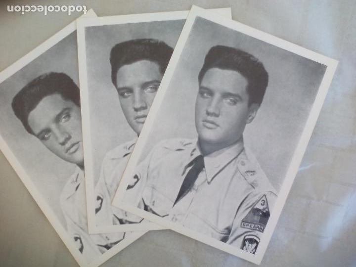 Fotos de cantantes: LOTE DE 3 POSTALES , IGUALES, DE ELVIS PRESLEY MILITAR  PUBLISHED BY EAST-WEST PUBLISHERS. POSTCARD