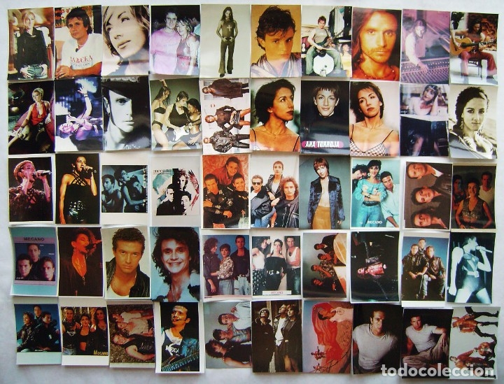 Fotos de Cantantes: MECANO, LOTE 1 DE 50 FOTOS.