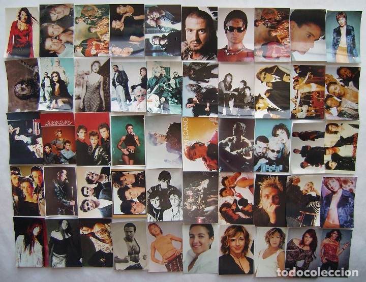 Fotos de Cantantes: MECANO, LOTE 2 DE 50 FOTOS.