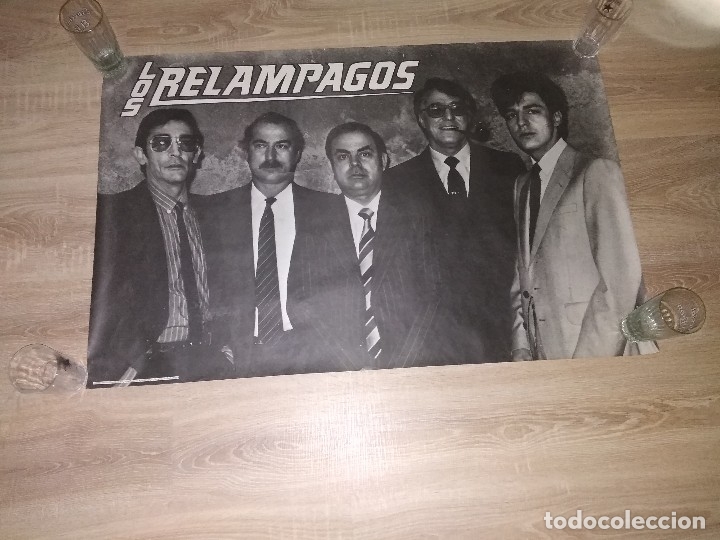 Photos of Singers: CARTEL ORIGINAL DE EPOCA LOS RELAMPAGOS