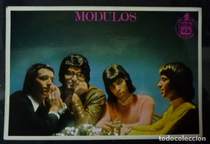 Photos de Chanteurs et Chanteuses: MODULOS //POSTAL PROMOCIONAL// AUTOGRAFIADA POR LA PARTE DE ATR&Aacute;S//1972