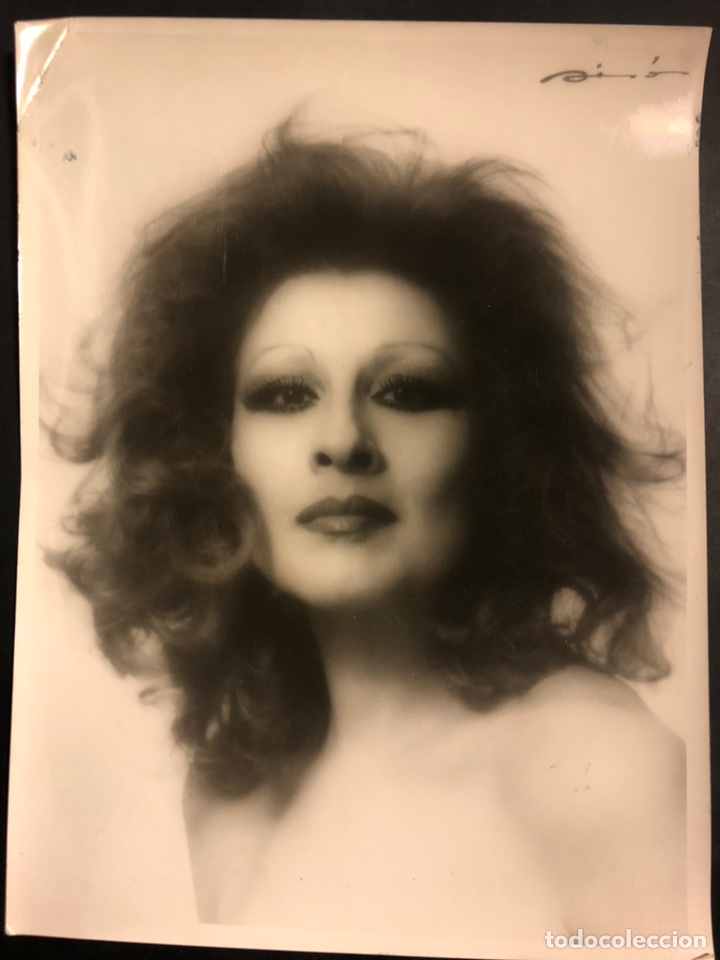 Photos de Chanteurs et Chanteuses: Foto original de gracia montes 24x18 cm