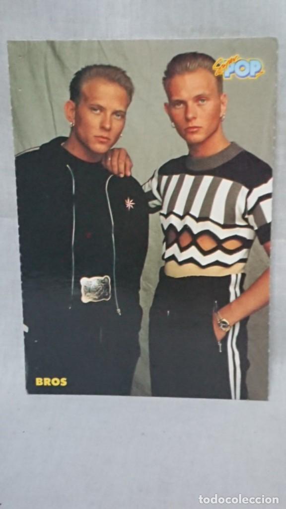 Fotos de Cantantes: TARJETA POSTAL REVISTA SUPER POP BROS
