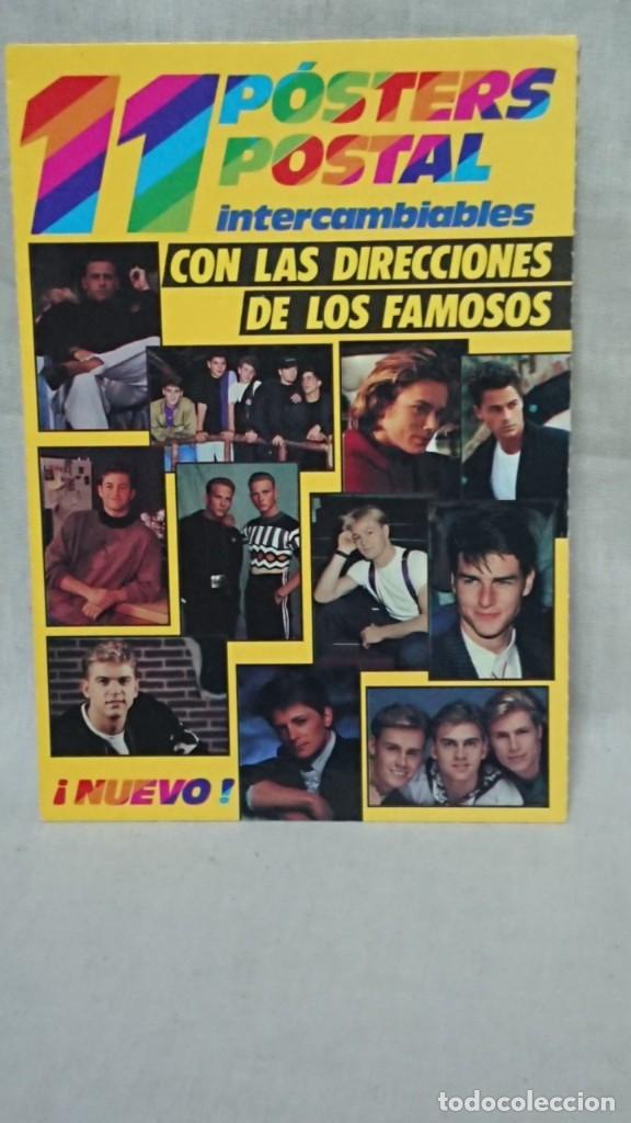 Fotos de Cantantes: TARJETA POSTAL REVISTA SUPER POP ACTORES