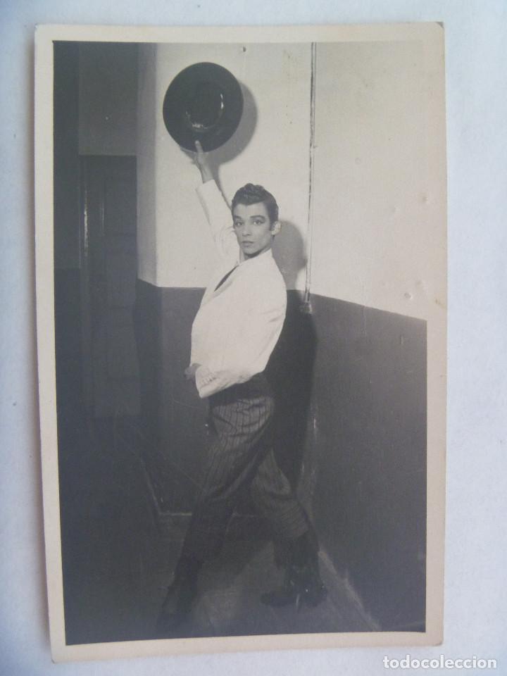Photos of Singers: FOTO ORIGINAL DEL BAILAO FLAMENCO A. VARGAS DEDICADA A COLEGA PEPE MARCHENA
