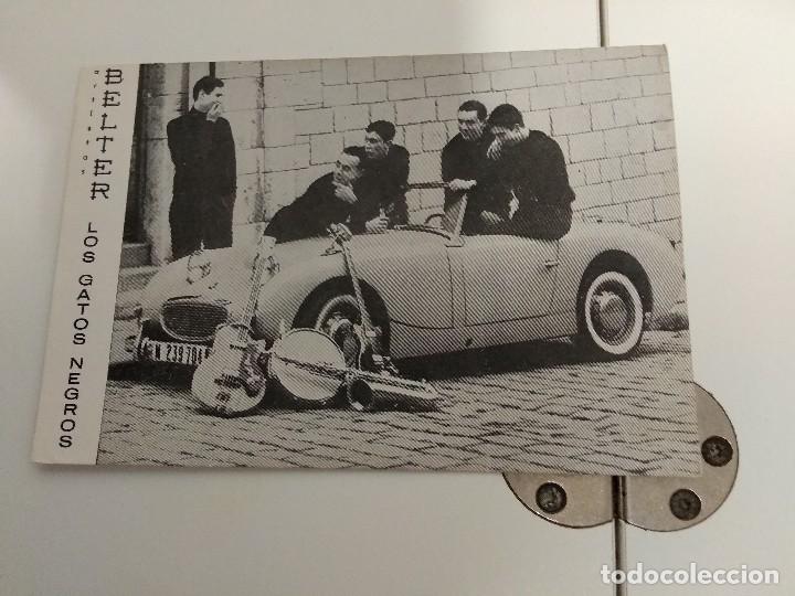 Photos of Singers: LOS GASTOS NEGROS  POSTAL PROMOCIONAL BELTER DISCOGRAFIA DETRAS COMO NUEVO