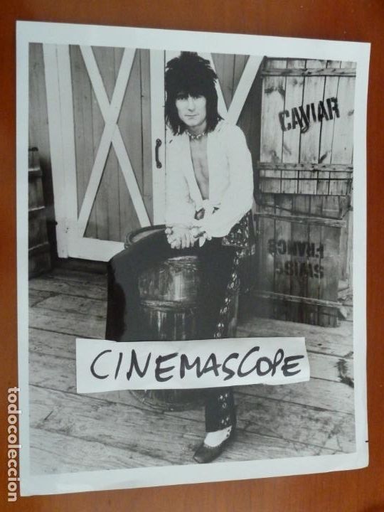 Fotos de Cantantes: ron wood rolling stones foto original antigua