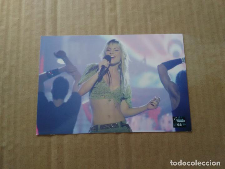 Fotos de Cantantes: N&ordm; 68 FOTO POSTAL OPERACI&Oacute;N TRIUNFO 4 PANINI PHOTOCARDS OT 4 GESTMUSIC 2005: EDURNE