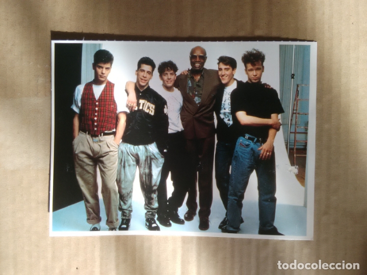 Fotos de Cantantes: N&ordm; 21 FOTO POSTAL SUPER POP &Aacute;LBUM PERSONAL DE FOTOS NEW KIDS (RECUPERADA DEL &Aacute;LBUM)