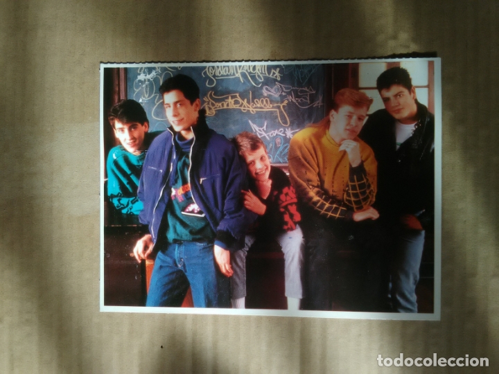 Fotos de Cantantes: N&ordm; 1 FOTO POSTAL SUPER POP &Aacute;LBUM PERSONAL DE FOTOS NEW KIDS (RECUPERADA DEL &Aacute;LBUM)