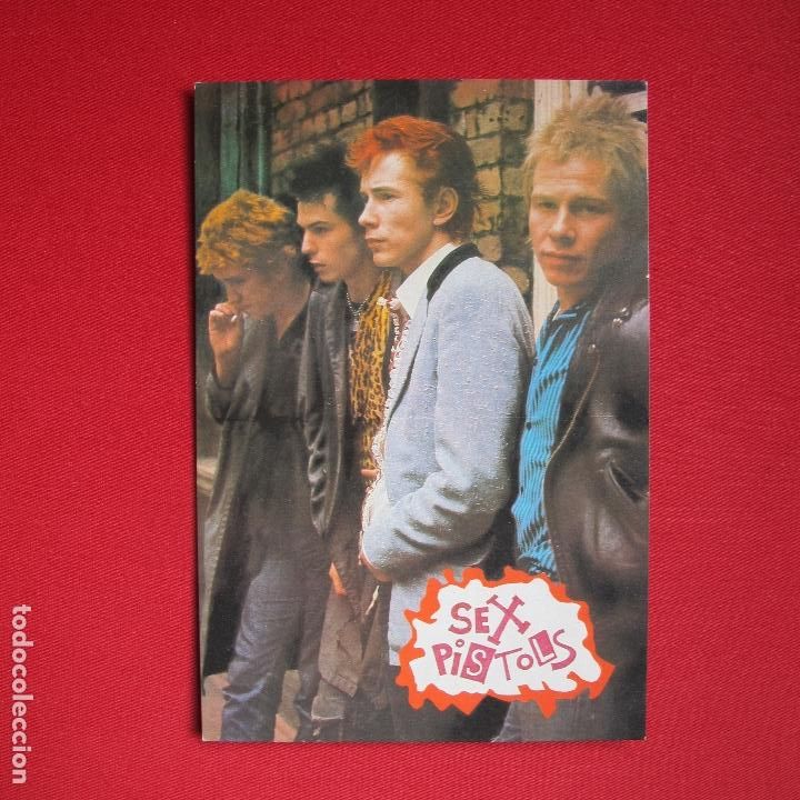 Fotos de cantantes: POSTAL SEX PISTOLS. IMPRESA EN FRANCIA