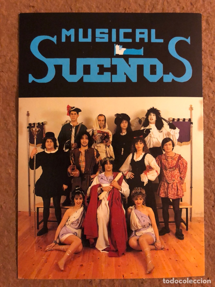 Fotos von Musikern: SERAF&Iacute;N CURIEL ARRANZ, ORQUESTA MUSICAL SUE&Ntilde;OS. TARJETA PUBLICITARIA DE LOS A&Ntilde;OS 80.