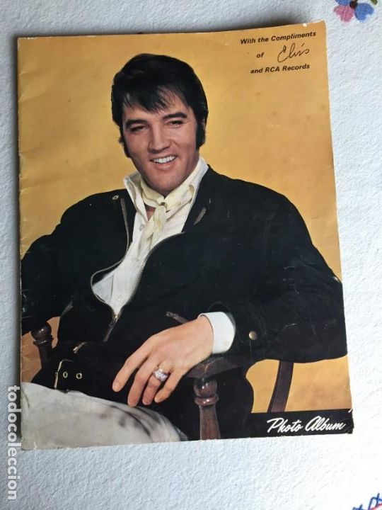 Fotos de cantantes: Elvis Presley Cuardeno de fotos