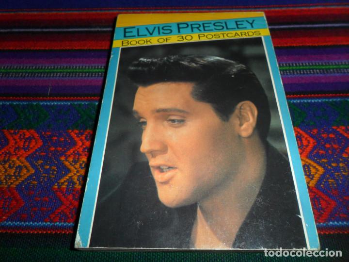 Foto di Cantanti: ELVIS PRESLEY BOOK OF 30 POSTCARDS. 30 POSTAL SIN USO. MAGNA BOOKS 1992. BUEN ESTADO.