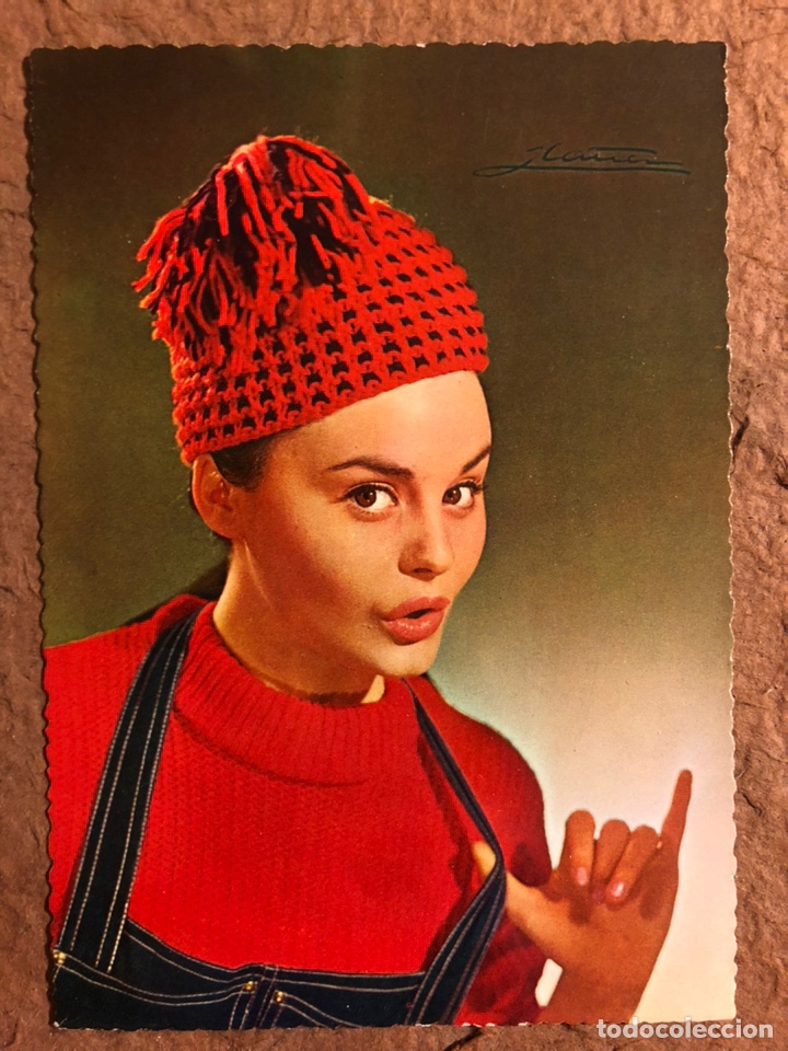 Fotos de Cantantes: ROCIO D&Uacute;RCAL. POSTAL SIN CIRCULAR EDICIONES TARJE-FHER N&deg; 202 (1963).