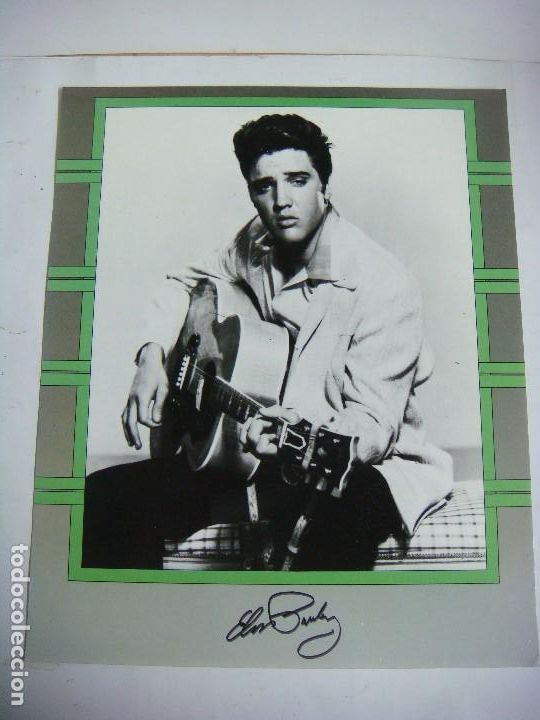Fotos de cantantes: FOTO TAMA&Ntilde;O FOLIO DE ELVIS PRESLEY