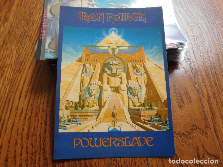 Fotos de Cantantes: Postal de Iron Maiden powerslave editada en inglaterra