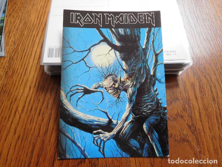 Fotos de Cantantes: Postal de Iron Maiden fear of the dark editada en EEC