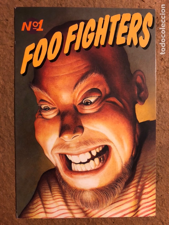 Fotos de cantantes: FOO FIGHTERS &ldquo;FOO FIGHTERS&rdquo; (1995). POSTAL CIRCULADA PROMOCIONAL DE SU L.P. DEBUT.
