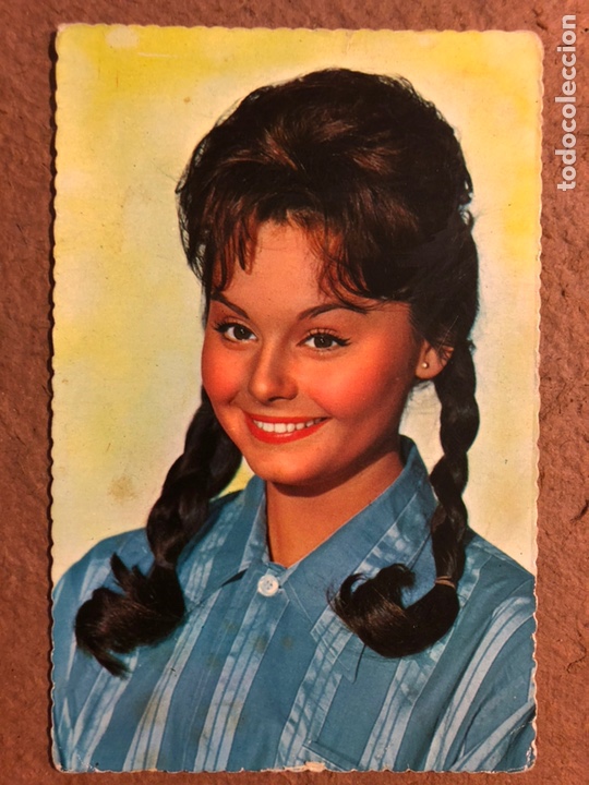 Fotos de Cantantes: ROCIO D&Uacute;RCAL. POSTAL CIRCULADA EDICIONES TARJE FHER N&deg; 211 (1963).