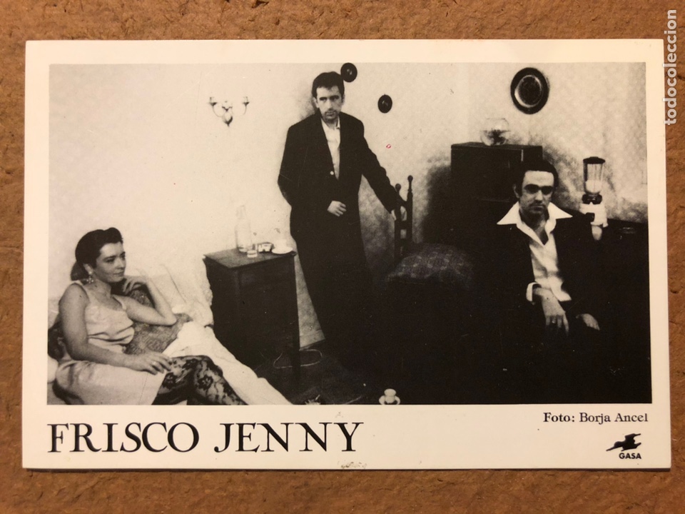 Photos of Singers: FRISCO JENNY. FOTOGRAF&Iacute;A PROMOCIONAL GRABACIONES ACCIDENTALES POR BORJA ANCEL (1989).
