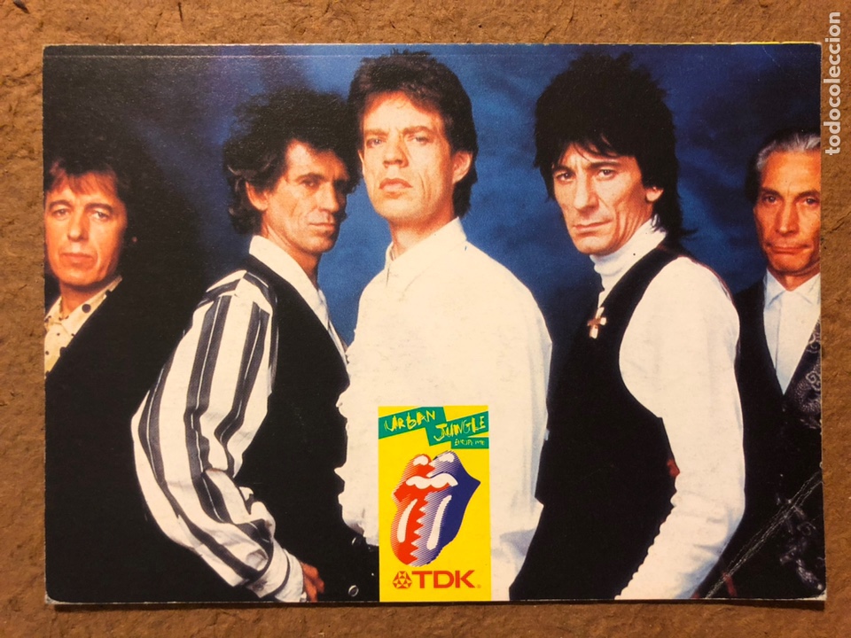 Fotos de Cantantes: THE ROLLING STONES &ldquo;URBAN JUNGLE TOUR 1990&rdquo;. D&Iacute;PTICO CONSURSO TDK ENTRADAS GIRA ESPA&Ntilde;OLA.