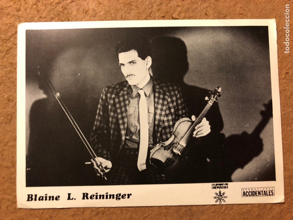 Fotos von Musikern: BLAINE L. REININGER. FOTOGRAF&Iacute;A PROMOCIONAL DISCOGR&Aacute;FICA GRABACIONES ACCIDENTALES.