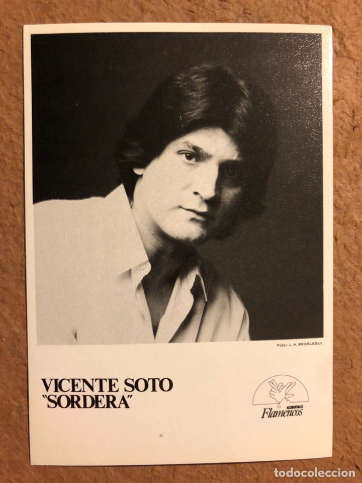 Photos of Singers: VICENTE SOTO SORDERA. FOTOGRAF&Iacute;A PROMOCIONAL DISCOGR&Aacute;FICA ACCIDENTALES FLAMENCOS