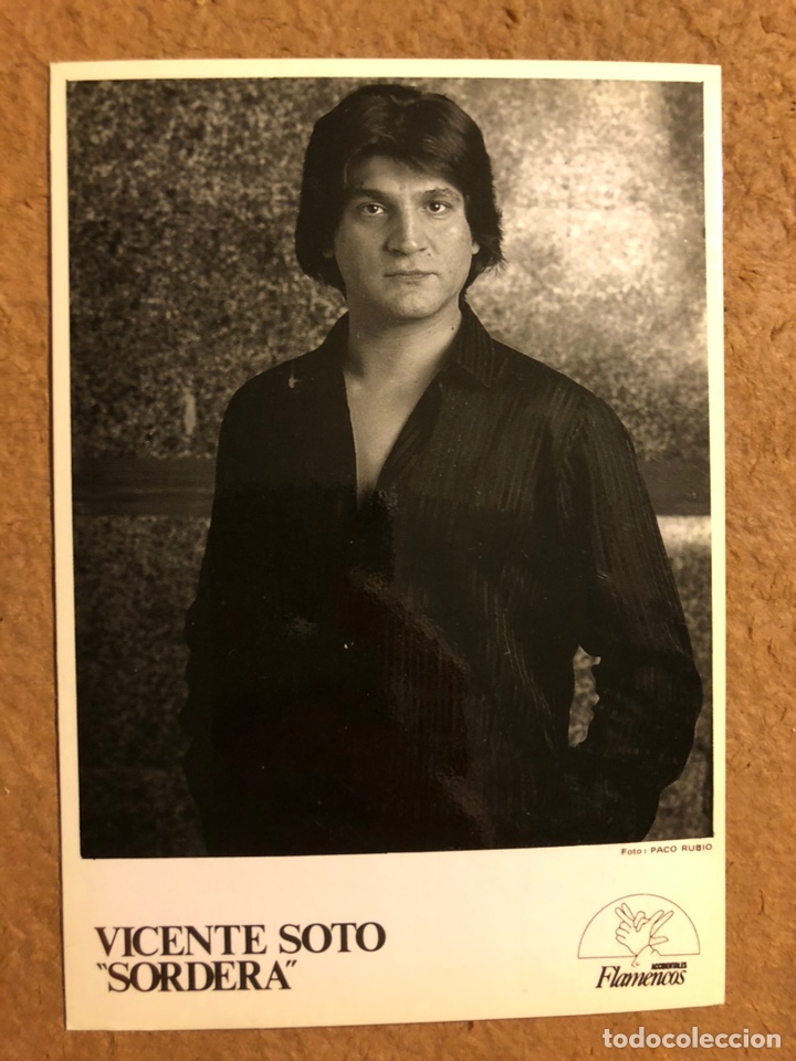 Photos of Singers: VICENTE SOTO SORDERA. FOTOGRAF&Iacute;A PROMOCIONAL DISCOGR&Aacute;FICA ACCIDENTALES FLAMENCOS