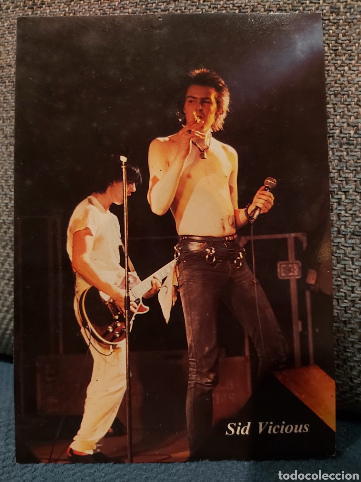 Fotos de cantantes: Postal Sid Vicious - Foto 1
