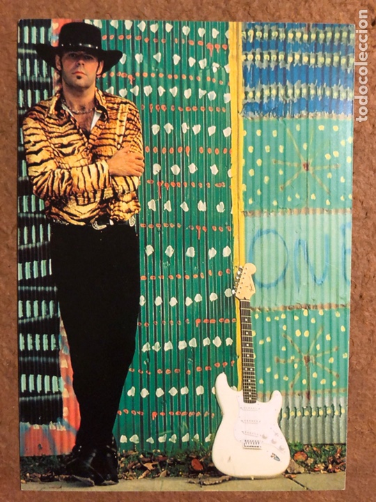 Photos de Chanteurs et Chanteuses: VARGAS BLUES BAND &ldquo;GIPSY BOOGIE&rdquo; (1997). TARJETA PROMOCIONAL DISCOGR&Aacute;FICA TRES CIPRESES.