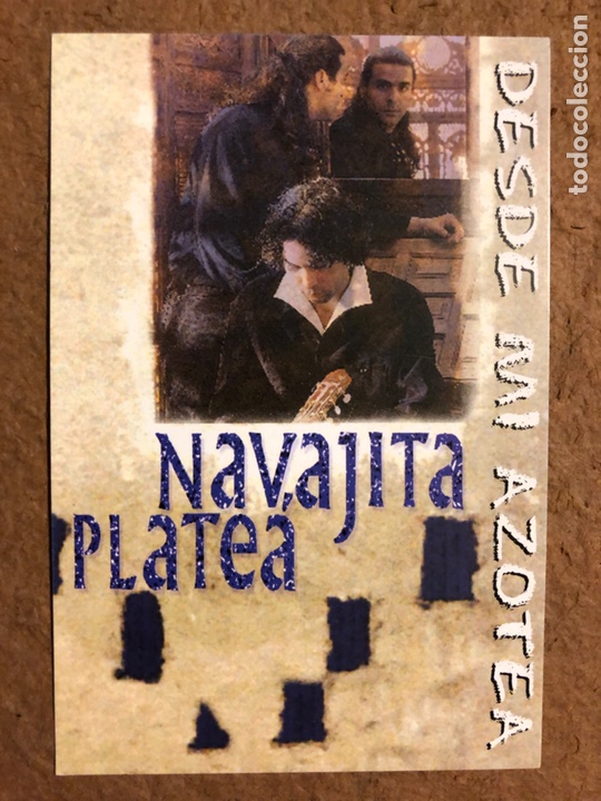 Photos de Chanteurs et Chanteuses: NAVAJITA PLATE&Aacute; &ldquo;DESDE MI AZOTEA&rdquo; (1998). POSTAL SIN CIRCULAR PROMOCIONAL CHRYSALIS