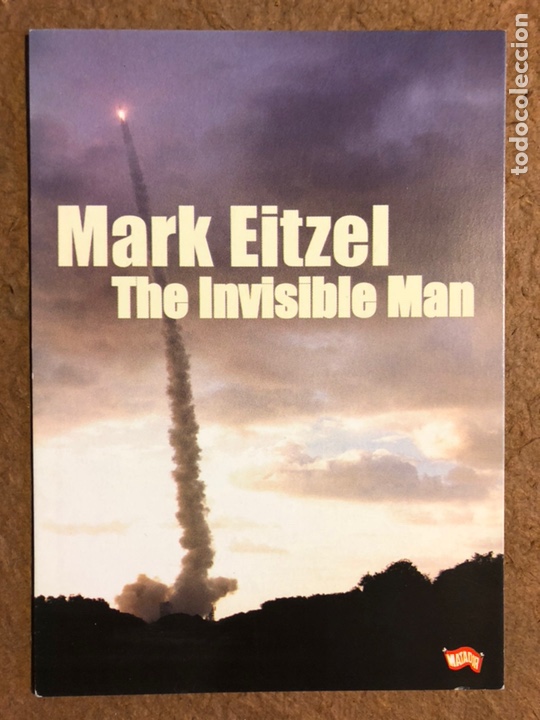 Photos de Chanteurs et Chanteuses: MARK EITZEL &ldquo;THE INVISIBLE MAN TOUR 2001&rdquo;. POSTAL SIN CIRCULAR PROMOCIONAL MATADOR.
