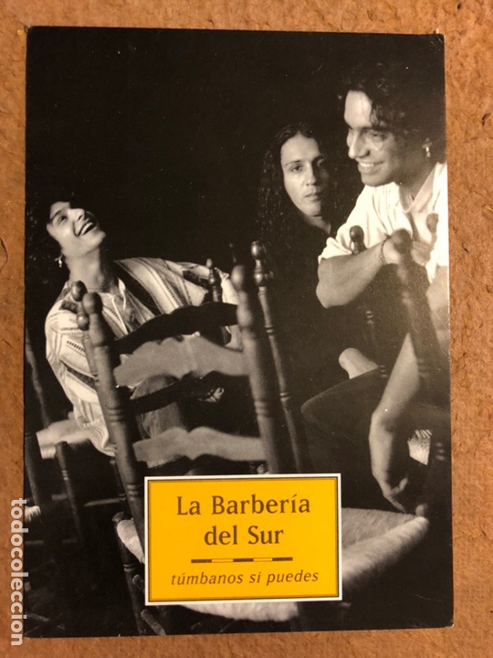 Photos de Chanteurs et Chanteuses: LA BARBER&Iacute;A DEL SUR &ldquo;T&Uacute;MBANOS SI PUEDES&rdquo; (1995). TARJETA PROMOCIONAL NUEVOS MEDIOS S.A.